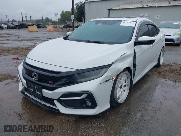 2020 Honda Civic Si z VIN 2HGFC1E59LH707630, wystawiony jako IAAI lot #41764310 z przebiegiem 116 714 mil mil oraz . Historia ofert i sprzedaży dostępna na DreamBid. Obrazek 2.