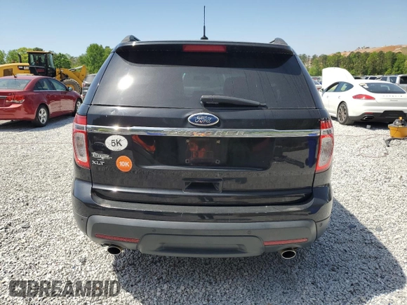 2012 Ford Explorer XLT with VIN 1FMHK7D89CGA19109, listed as a Copart auction lot 53561045 with 219,765 mi miles and Clean Title. Bid and sale history available at DreamBid. Image 6.