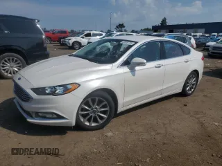 2017 Ford Fusion SE with VIN 3FA6P0HDXHR405734, listed as a Copart auction lot 62506735 with 97,585 mi miles and Clean title. Bid and sale history available at DreamBid. Image 1.