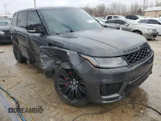 2022 Land Rover Range Rover Sport HSE Dynamic with VIN SALWR2SE8NA227614, listed as a Copart auction lot 86323094 with 87,526 mi miles and Salvage Title. Bid and sale history available at carsss.com. Image 4.