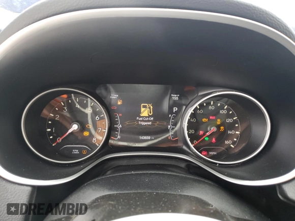 2019 Jeep Compass Altitude z VIN 3C4NJDBB9KT602524, wystawiony jako Copart lot #86093584 z przebiegiem 143 659 mil mil oraz Nie do naprawy • Non repairable. Historia ofert i sprzedaży dostępna na DreamBid. Obrazek 9.