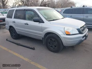 2004 Honda Pilot EX with VIN 2HKYF18654H582766, listed as a IAAI auction lot 41537873 with 294,035 mi miles. Bid and sale history available at carsss.com. Image 1.