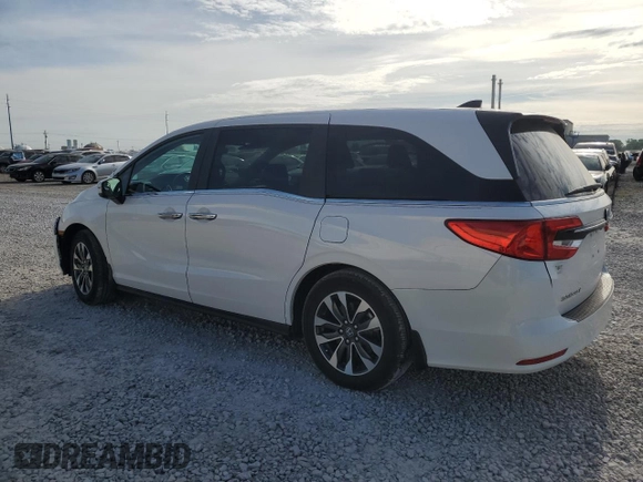 2024 Honda Odyssey EX-L с VIN 5FNRL6H62RB034417, выставлен на аукционе Copart как лот 56481825 с пробегом 13 454 миль миль и Списание • Salvage title. История ставок и продаж доступна на DreamBid. Изображение 2.