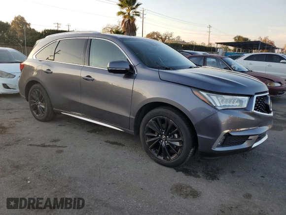 2018 Acura MDX w/Advance/Entertainment Pkg with VIN 5J8YD4H90JL004097, listed as a Copart auction lot 84646394 with 72,098 mi miles and Salvage Title. Bid and sale history available at carsss.com. Image 4.