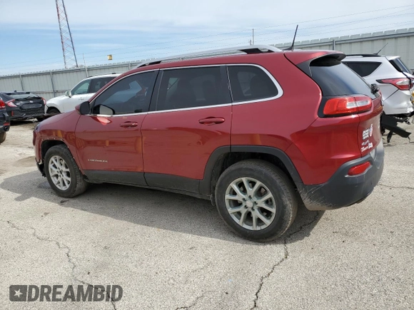 2017 Jeep Cherokee Latitude with VIN 1C4PJMCBXHW528444, listed as a Copart auction lot 49841645 with 97,361 mi miles and Salvage Title. Bid and sale history available at carsss.com. Image 2.