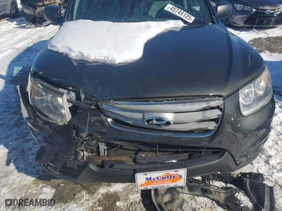 2012 Hyundai Santa Fe GLS with VIN 5XYZG3AB1CG151450, listed as a Copart auction lot 45744125 with 147,074 mi miles and Salvage Title. Bid and sale history available at carsss.com. Image 12.