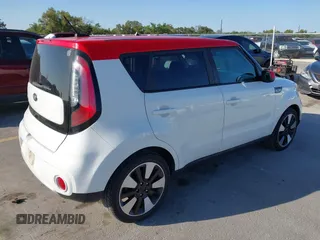 2017 Kia Soul + with VIN KNDJP3A54H7443184, listed as a IAAI auction lot 41994163 with 163,655 mi miles. Bid and sale history available at carsss.com. Image 4.