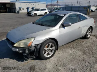 2004 Honda Accord Cpe LX with VIN 1HGCM72224A011723, listed as a Copart auction lot 88056235 with 164,726 mi miles and Salvage Title. Bid and sale history available at carsss.com. Image 1.