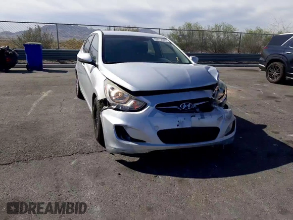 2014 Hyundai Accent GS with VIN KMHCT5AE6EU149410, listed as a Copart auction lot 53812095 with 112,124 mi miles and Salvage title. Bid and sale history available at DreamBid. Image 10.