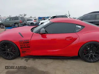 2023 Toyota Supra 3.0 with VIN WZ1DB0G04PW058168, listed as a IAAI auction lot 42383816 with 22,135 mi miles and . Bid and sale history available at DreamBid. Image 14.