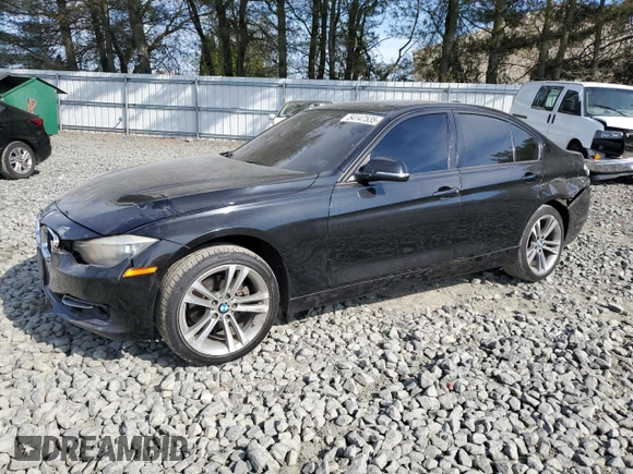 2013 BMW 3 Series 328i xDrive with VIN WBA3B5G5XDNS01335, listed as a Copart auction lot 54147535 with 138,505 mi miles and Salvage title. Bid and sale history available at DreamBid. Image 1.