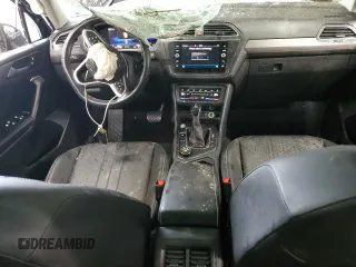2023 Volkswagen Tiguan SE with VIN 3VVMB7AX3PM021515, listed as a Copart auction lot 57981775 with 23,885 mi miles and Salvage title. Bid and sale history available at DreamBid. Image 8.