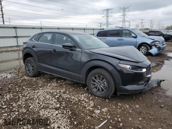 2024 Mazda CX-30 S with VIN 3MVDMBAM3RM610096, listed as a Copart auction lot 55055135 with 15,207 mi miles and Salvage title. Bid and sale history available at DreamBid. Image 4.