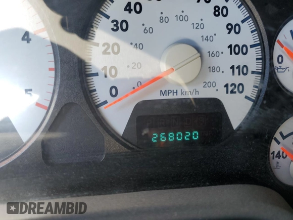 2007 Dodge Ram 2500 SLT with VIN 3D7KR29A97G791291, listed as a Copart auction lot 63494494 with 268,020 mi miles and Clean Title. Bid and sale history available at carsss.com. Image 9.