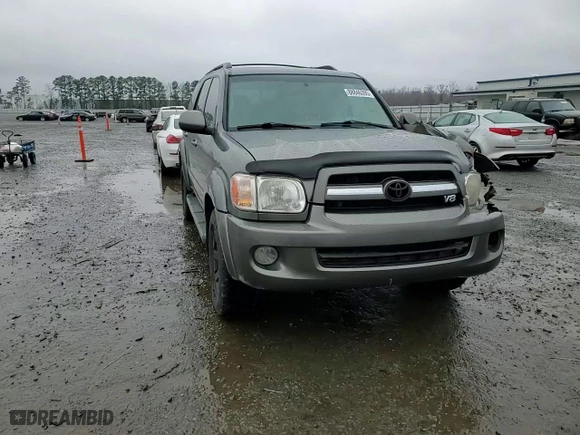 2005 Toyota Sequoia Limited with VIN 5TDBT48A95S250457, listed as a Copart auction lot 88846395 with 307,771 mi miles and Salvage Title. Bid and sale history available at carsss.com. Image 11.