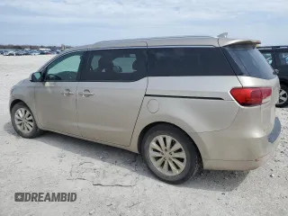 2016 Kia Sedona SX with VIN KNDMC5C17G6155629, listed as a Copart auction lot 53258945 with 178,967 mi miles and Clean Title. Bid and sale history available at carsss.com. Image 2.