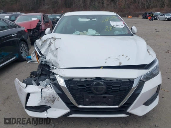 2022 Nissan Sentra SV z VIN 3N1AB8CV0NY314459, wystawiony jako IAAI lot #41268638 z przebiegiem Nie podano mil oraz . Historia ofert i sprzedaży dostępna na DreamBid. Obrazek 11.