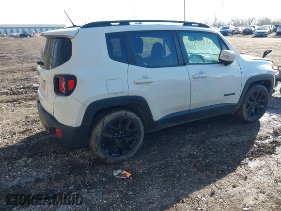 2017 Jeep Renegade Latitude with VIN ZACCJABB5HPG25546, listed as a IAAI auction lot 41541445 with 66,322 mi miles and . Bid and sale history available at DreamBid. Image 4.