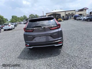 2022 Honda CR-V EX-L with VIN 2HKRW2H84NH660130, listed as a Copart auction lot 53489165 with 18,536 mi miles and Salvage Title. Bid and sale history available at carsss.com. Image 6.