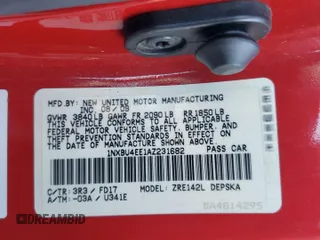 2010 Toyota Corolla with VIN 1NXBU4EE1AZ231682, listed as a Copart auction lot 84146264 with 194,949 mi miles and Salvage Title. Bid and sale history available at DreamBid. Image 14.