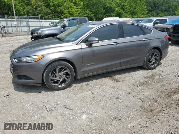 2014 Ford Fusion SE Hybrid with VIN 3FA6P0LU9ER289817, listed as a Copart auction lot 60909615 with 168,884 mi miles and Salvage title. Bid and sale history available at DreamBid. Image 1.