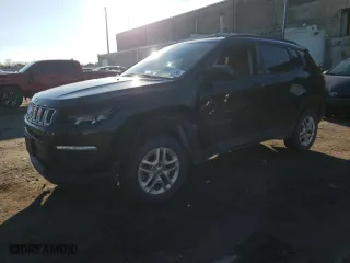2018 Jeep Compass Sport with VIN 3C4NJDAB4JT179142, listed as a Copart auction lot 84471154 with 139,435 mi miles and Salvage Title. Bid and sale history available at carsss.com. Image 1.