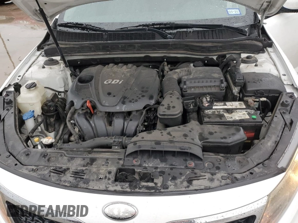 2013 Kia Optima EX z VIN 5XXGN4A75DG229393, wystawiony jako Copart lot #55855855 z przebiegiem 160 037 mil mil oraz Szkoda całkowita • Salvage title. Historia ofert i sprzedaży dostępna na DreamBid. Obrazek 11.