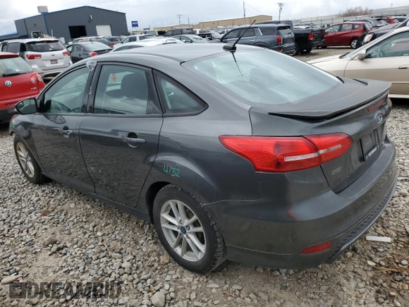 2017 Ford Focus SE with VIN 1FADP3F29HL304340, listed as a Copart auction lot 51268205 with 117,076 mi miles and Salvage Title. Bid and sale history available at carsss.com. Image 2.