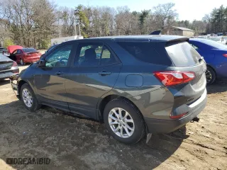 2020 Chevrolet Equinox LS with VIN 3GNAXSEV0LS558905, listed as a Copart auction lot 48924265 with 79,001 mi miles and Salvage Title. Bid and sale history available at carsss.com. Image 2.