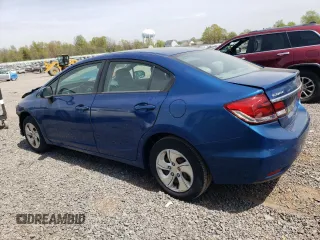 2014 Honda Civic LX with VIN 19XFB2F55EE244406, listed as a Copart auction lot 54234285 with 158,992 mi miles and Salvage Title. Bid and sale history available at carsss.com. Image 2.