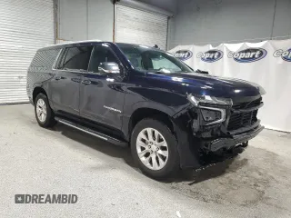 2023 Chevrolet Suburban Premier z VIN 1GNSCFKD4PR527765, wystawiony jako Copart lot #61022915 z przebiegiem 47 728 mil mil oraz Czysty tytuł • Clean title. Historia ofert i sprzedaży dostępna na DreamBid. Obrazek 4.
