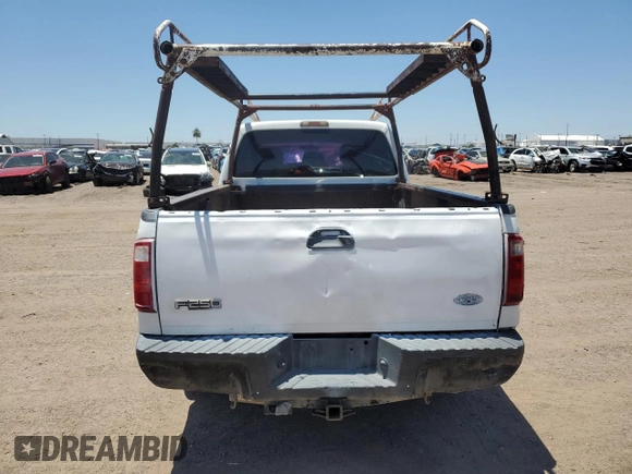 2012 Ford F-250 XL with VIN 1FT7W2A6XCEB08659, listed as a Copart auction lot 63111325 with 323,038 mi miles and Clean title. Bid and sale history available at DreamBid. Image 6.