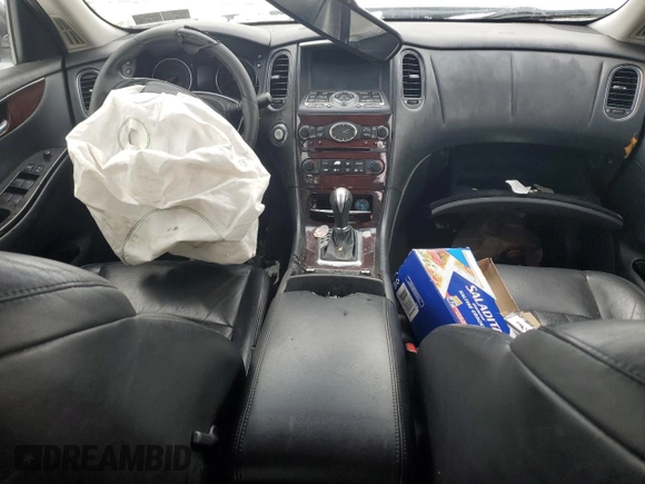 2010 Infiniti EX Journey with VIN JN1AJ0HR6AM757275, listed as a Copart auction lot 87466554 with 229,764 mi miles and Salvage Title. Bid and sale history available at DreamBid. Image 8.