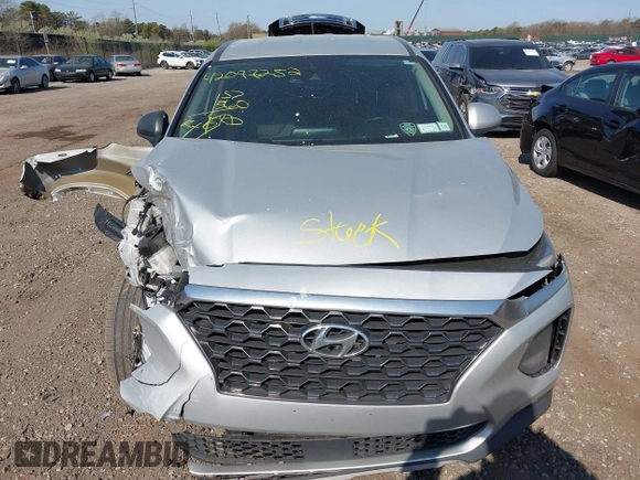 2019 Hyundai Santa Fe SE with VIN 5NMS23AD3KH102739, listed as a IAAI auction lot 42097252 with 116,023 mi miles and . Bid and sale history available at DreamBid. Image 12.