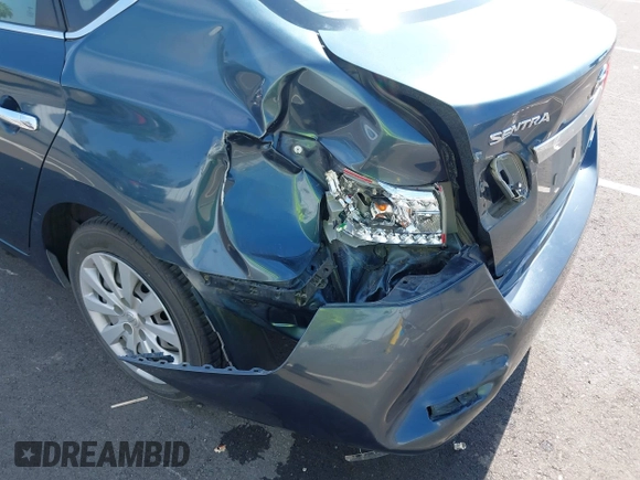 2014 Nissan Sentra S with VIN 3N1AB7APXEY242829, listed as a IAAI auction lot 42161249 with 164,001 mi miles and . Bid and sale history available at DreamBid. Image 6.