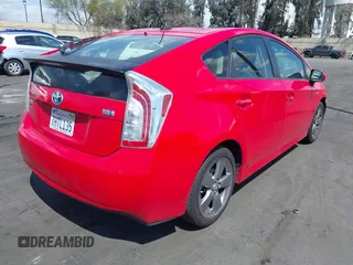 2015 Toyota Prius Four with VIN JTDKN3DU6F0407337, listed as a IAAI auction lot 41916254 with 101,555 mi miles. Bid and sale history available at carsss.com. Image 4.