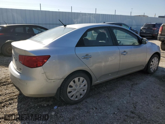 2010 Kia Forte EX with VIN KNAFU4A24A5208504, listed as a Copart auction lot 51950145 with 161,636 mi miles and Salvage Title. Bid and sale history available at carsss.com. Image 3.