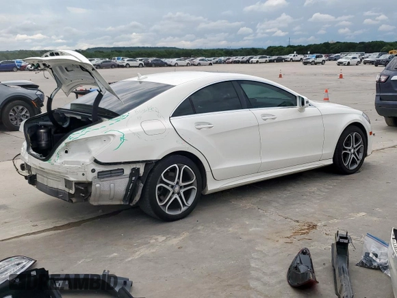 2015 Mercedes-Benz CLS 400 с VIN WDDLJ6FB5FA134260, выставлен на аукционе Copart как лот 58567455 с пробегом 56 868 миль миль и Списание • Salvage title. История ставок и продаж доступна на DreamBid. Изображение 3.