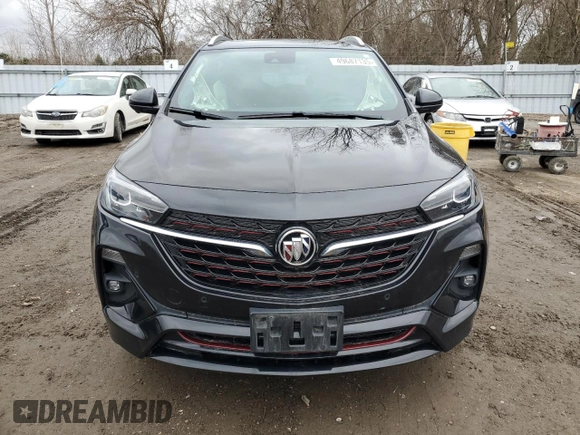 2023 Buick Encore GX Essence with VIN KL4MMGSLXPB017452, listed as a Copart auction lot 49687135 with 43,478 mi miles and Clean title. Bid and sale history available at DreamBid. Image 5.