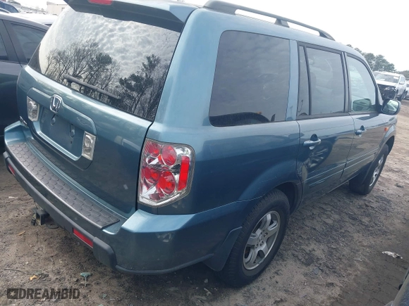 2007 Honda Pilot EX-L with VIN 5FNYF28647B008684, listed as a IAAI auction lot 41405481 with 273,343 mi miles. Bid and sale history available at carsss.com. Image 4.
