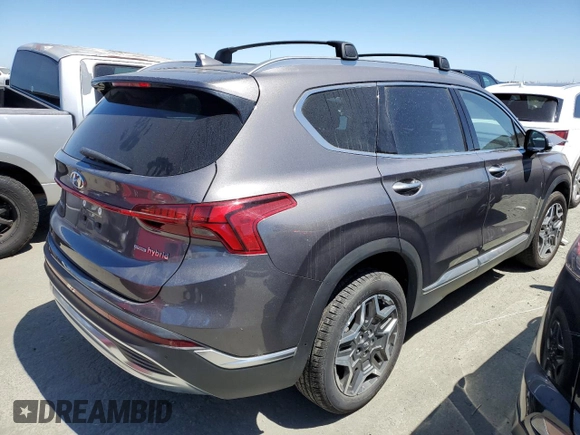 2022 Hyundai Santa Fe Hybrid Limited with VIN KM8S5DA10NU054905, listed as a Copart auction lot 67409854 with 11,422 mi miles and Salvage Title. Bid and sale history available at carsss.com. Image 3.