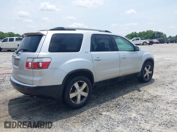 2010 GMC Acadia SLT1 z VIN 1GKLRMED7AJ176632, wystawiony jako IAAI lot #42305202 z przebiegiem 196 464 mil mil oraz . Historia ofert i sprzedaży dostępna na DreamBid. Obrazek 4.