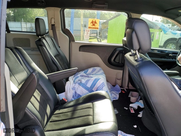 2019 Dodge Grand Caravan SXT with VIN 2C4RDGCGXKR748597, listed as a Copart auction lot 51679085 with 75,398 mi miles and Non Repairable. Bid and sale history available at carsss.com. Image 11.