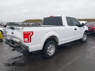 2017 Ford F-150 XL with VIN 1FTEX1CGXHKD21009, listed as a IAAI auction lot 41473582 with 192,489 mi miles. Bid and sale history available at carsss.com. Image 4.