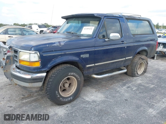 1994 Ford Bronco Custom with VIN 1FMEU15H4RLB15058, listed as a IAAI auction lot 41289431 with Not provided miles and . Bid and sale history available at DreamBid. Image 2.
