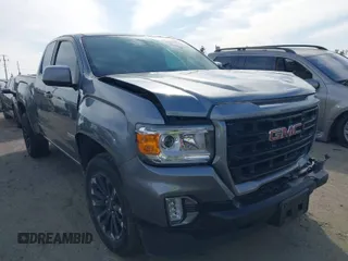 2022 GMC Canyon 2WD Elevation with VIN 1GTH5CEN2N1277034, listed as a IAAI auction lot 41602081 with 50,853 mi miles. Bid and sale history available at carsss.com. Image 1.