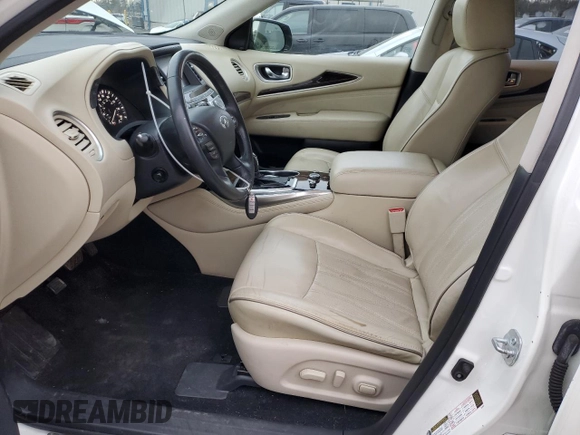 2017 Infiniti QX60 with VIN 5N1DL0MM5HC530475, listed as a Copart auction lot 50774405 with 146,553 mi miles and Salvage Title. Bid and sale history available at carsss.com. Image 7.