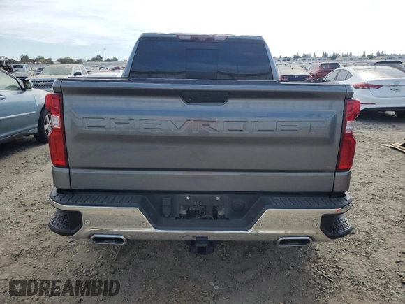 2021 Chevrolet Silverado 1500 LTZ with VIN 3GCUYGET5MG113918, listed as a Copart auction lot 75355524 with Not Provided miles and Non Repairable. Bid and sale history available at DreamBid. Image 6.