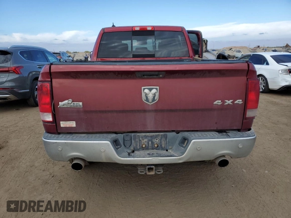 2015 Ram 1500 Lone Star с VIN 1C6RR7TM2FS550843, выставлен на аукционе Copart как лот 75947474 с пробегом 235 884 миль миль и Списание • Salvage title. История ставок и продаж доступна на DreamBid. Изображение 6.