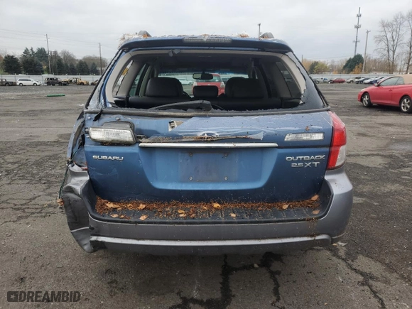 2009 Subaru Outback (Natl) XT Ltd with VIN 4S4BP63C596314472, listed as a Copart auction lot 82874214 with 106,469 mi miles and Salvage Title. Bid and sale history available at carsss.com. Image 6.